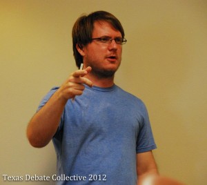 Kris teaching at 2012 TDC
